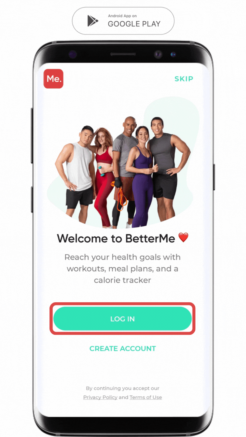 How to find and set up Sofa Yoga plan BetterMe